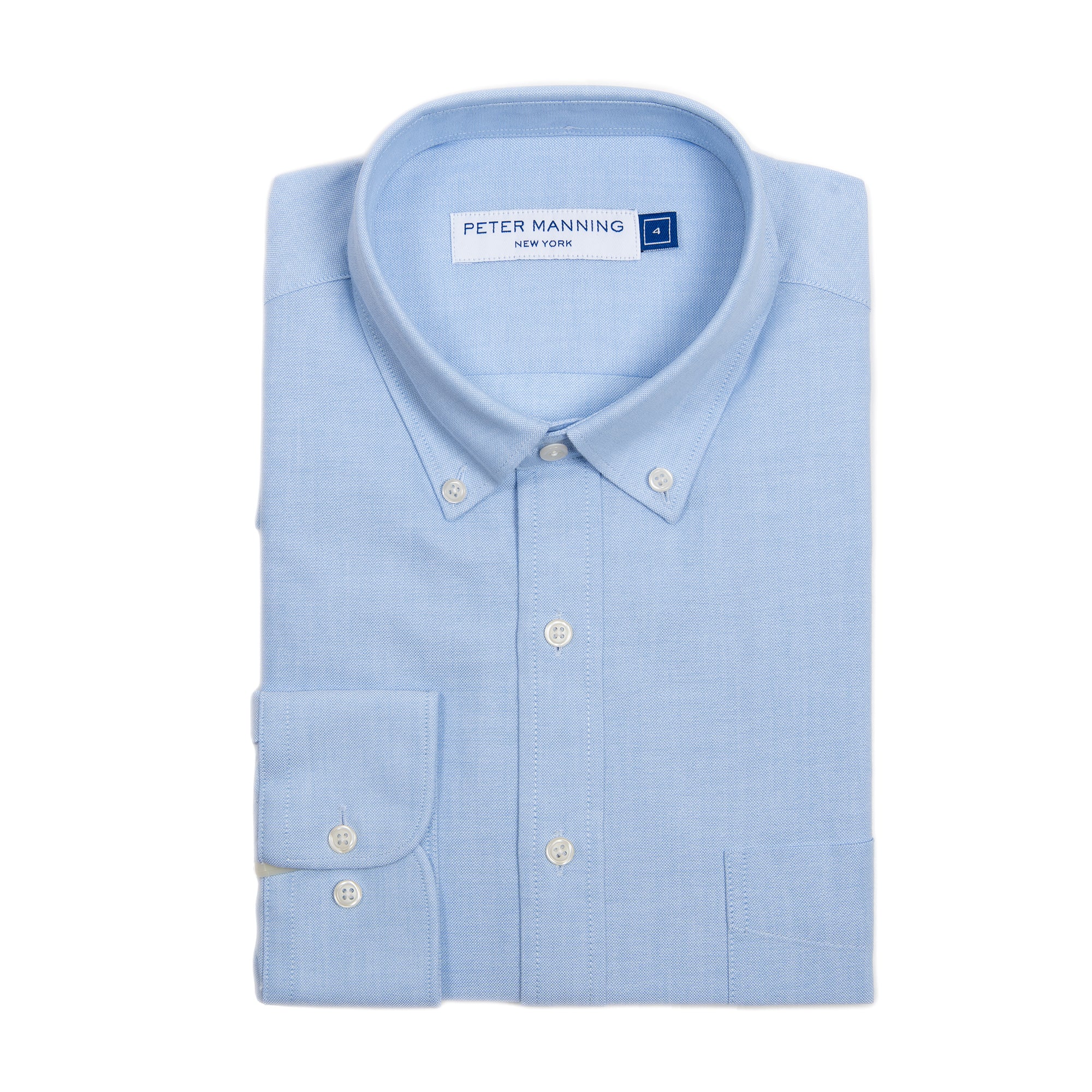 Everyday Stretch Oxford Standard Fit -  Blue