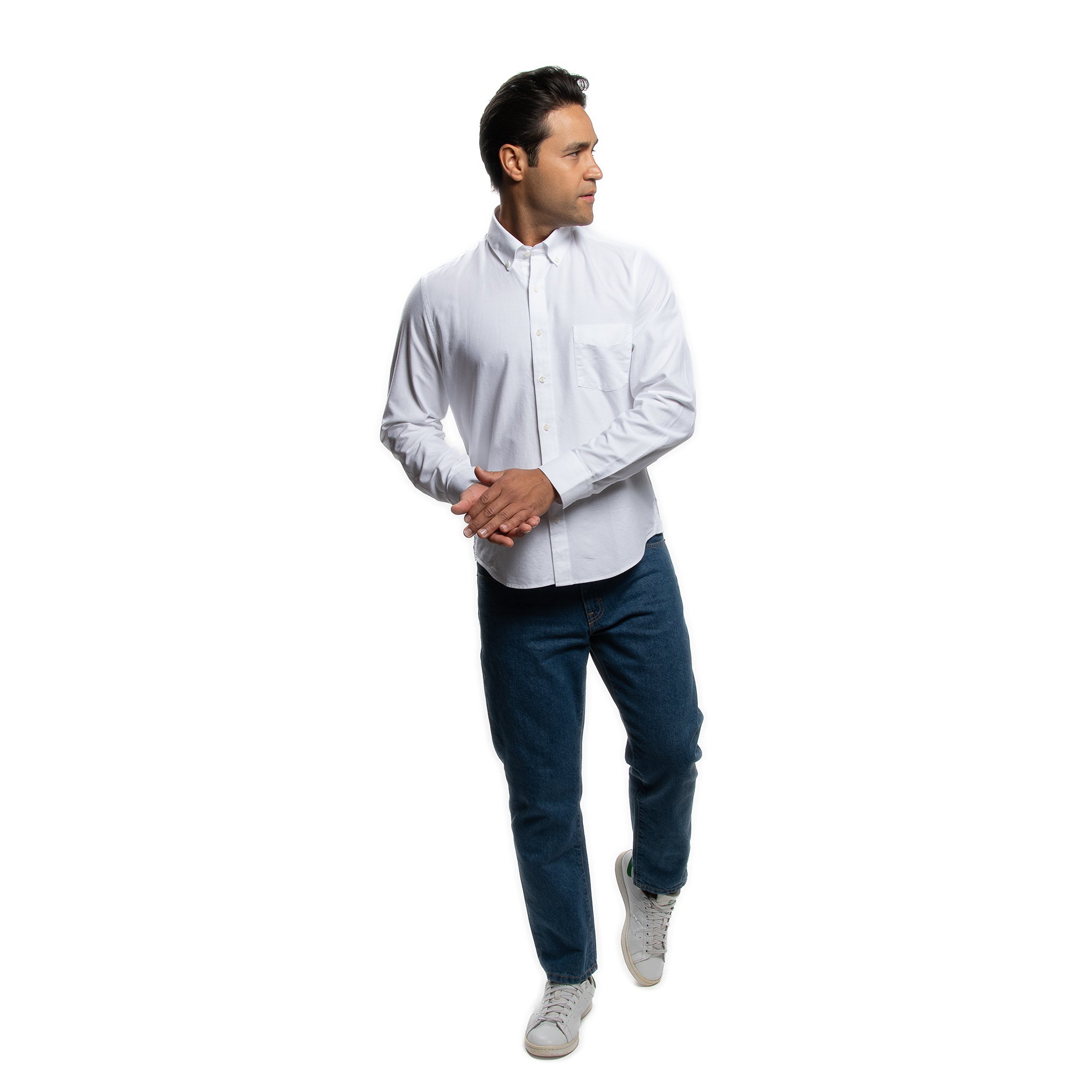 Weekend Oxford Standard Fit - White