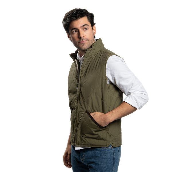 Flatiron Vest, Olive | Peter Manning NYC
