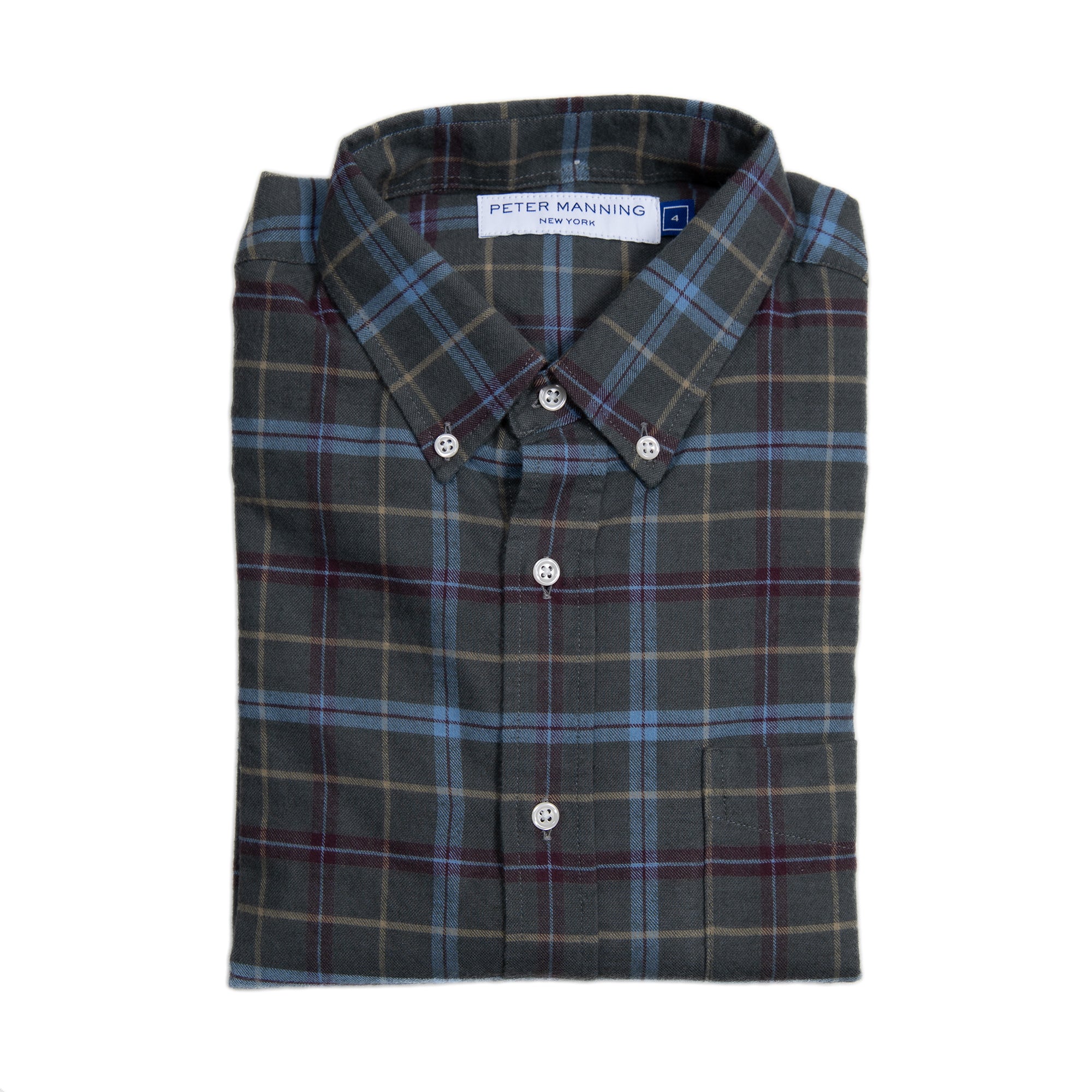 Everyday Flannels - Olive Windowpane