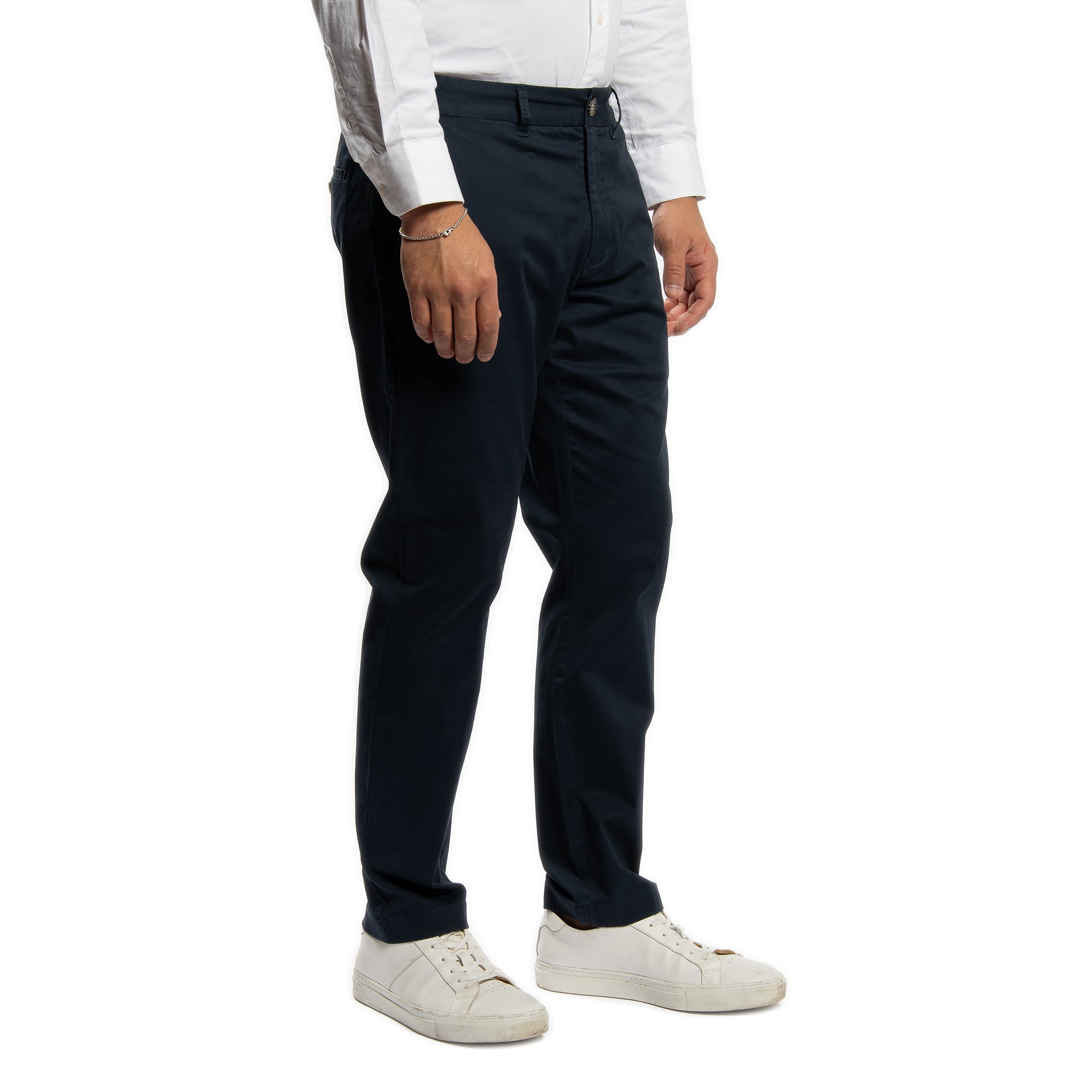 slim fit dress slacks Lightweight Stretch Chinos Slim Fit, Navy