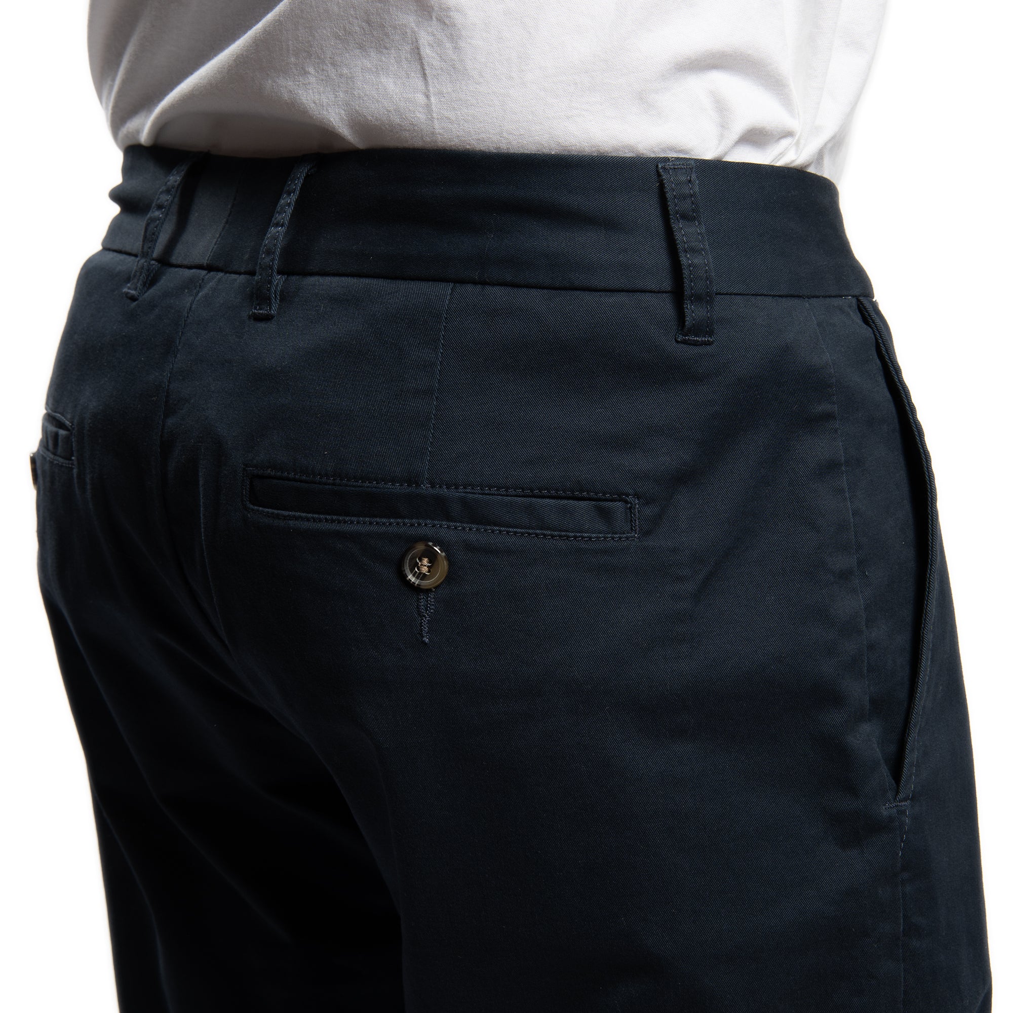 Lightweight Stretch Chinos Slim Fit, Navy