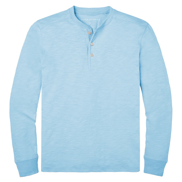 Henley en jersey flammé à manches longues Eddie Bauer pour homme Henley en jersey flammé à manches longues Eddie Bauer pour homme