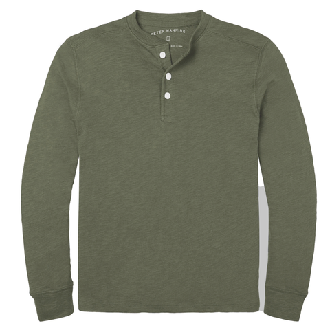 sustainable henley shirt
