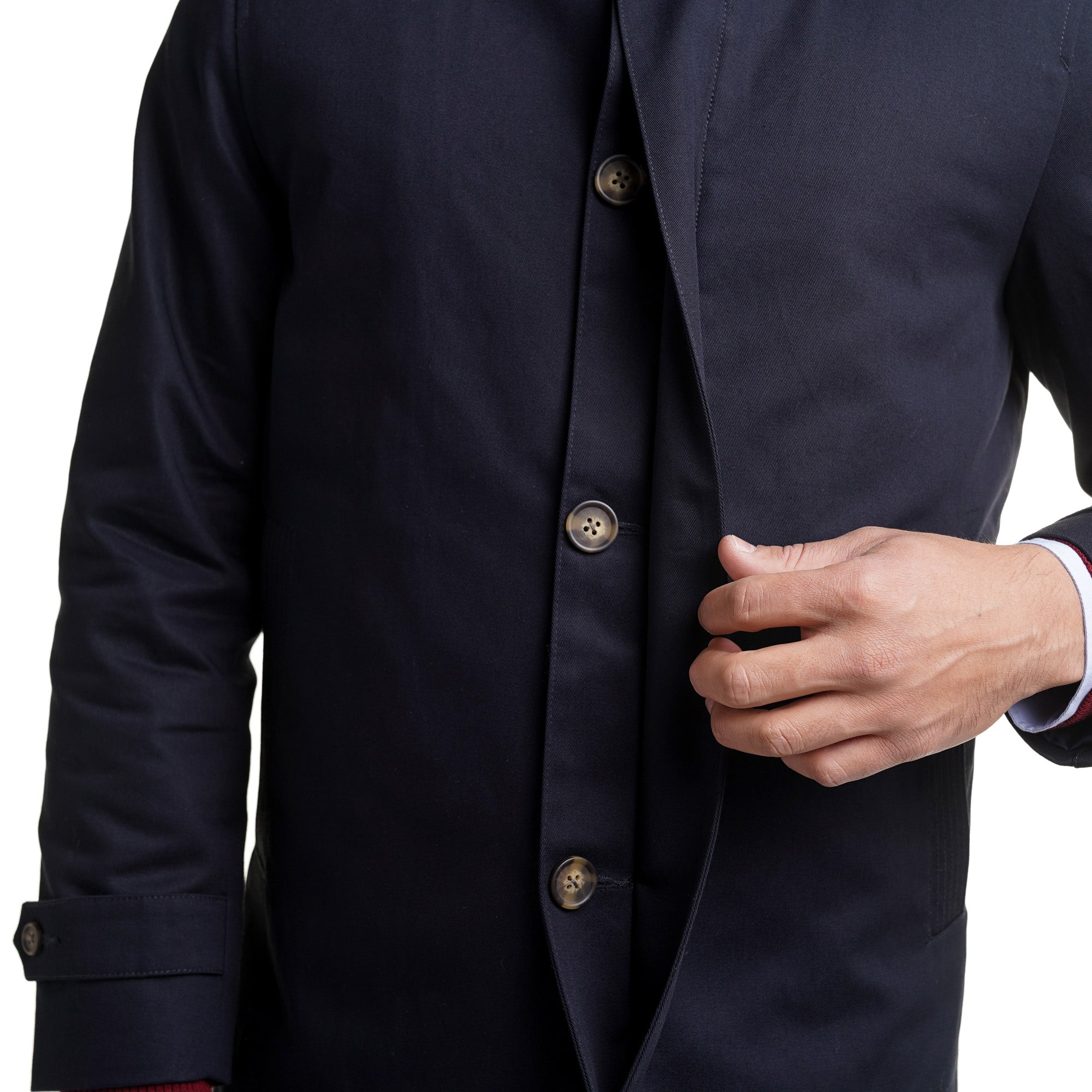 Carnegie Coat - Navy