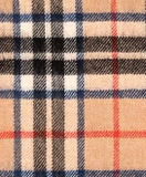 Camel tartan plaid