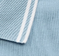 Pale blue tipped