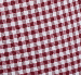 Burgundy microcheck