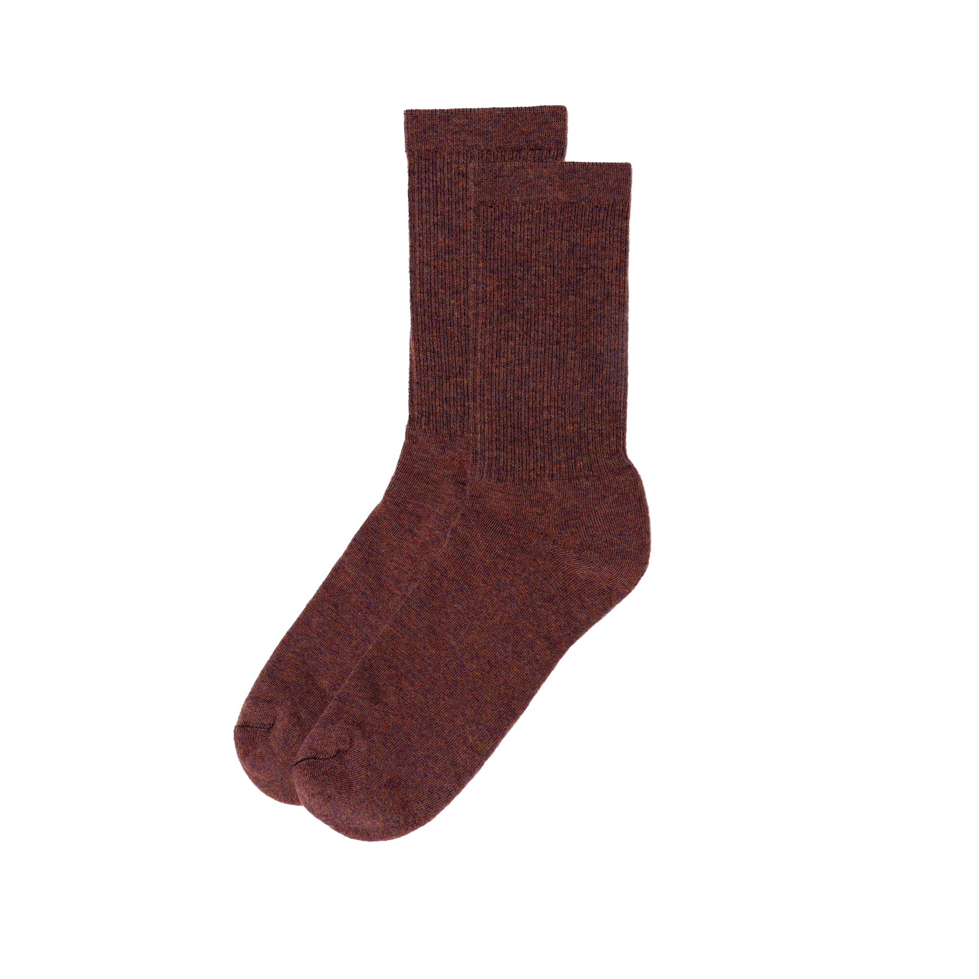 Superfine Merino Wool Socks - Tobacco