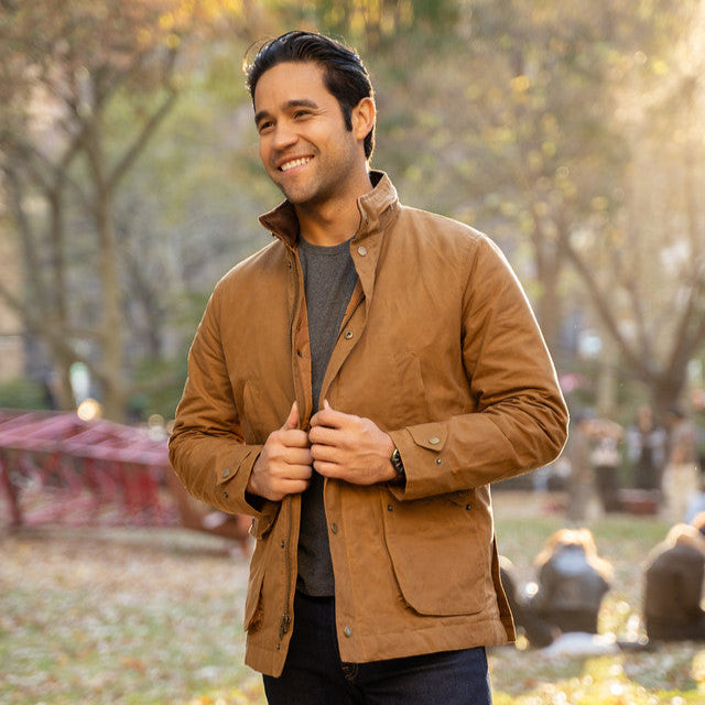 Waxed Jacket - Tobacco