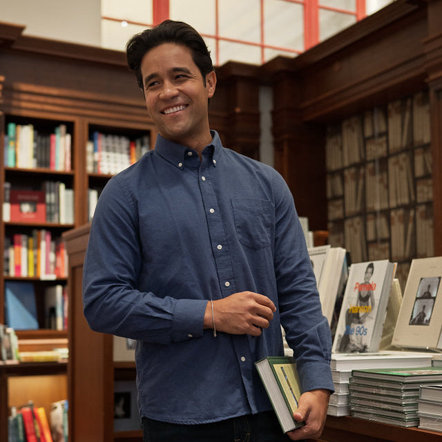 Everyday Flannels - Blue Microcheck