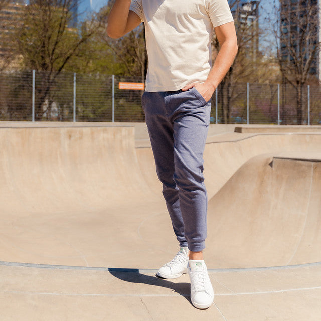 All Day Sweatpants - Heather Navy