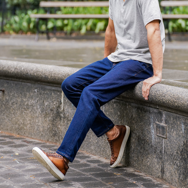PMNYC Jeans Standard Fit - Dark Indigo Wash