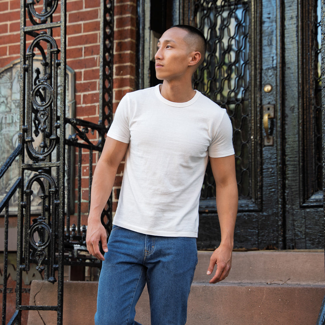 Japanese Loopwheel T-Shirts - White