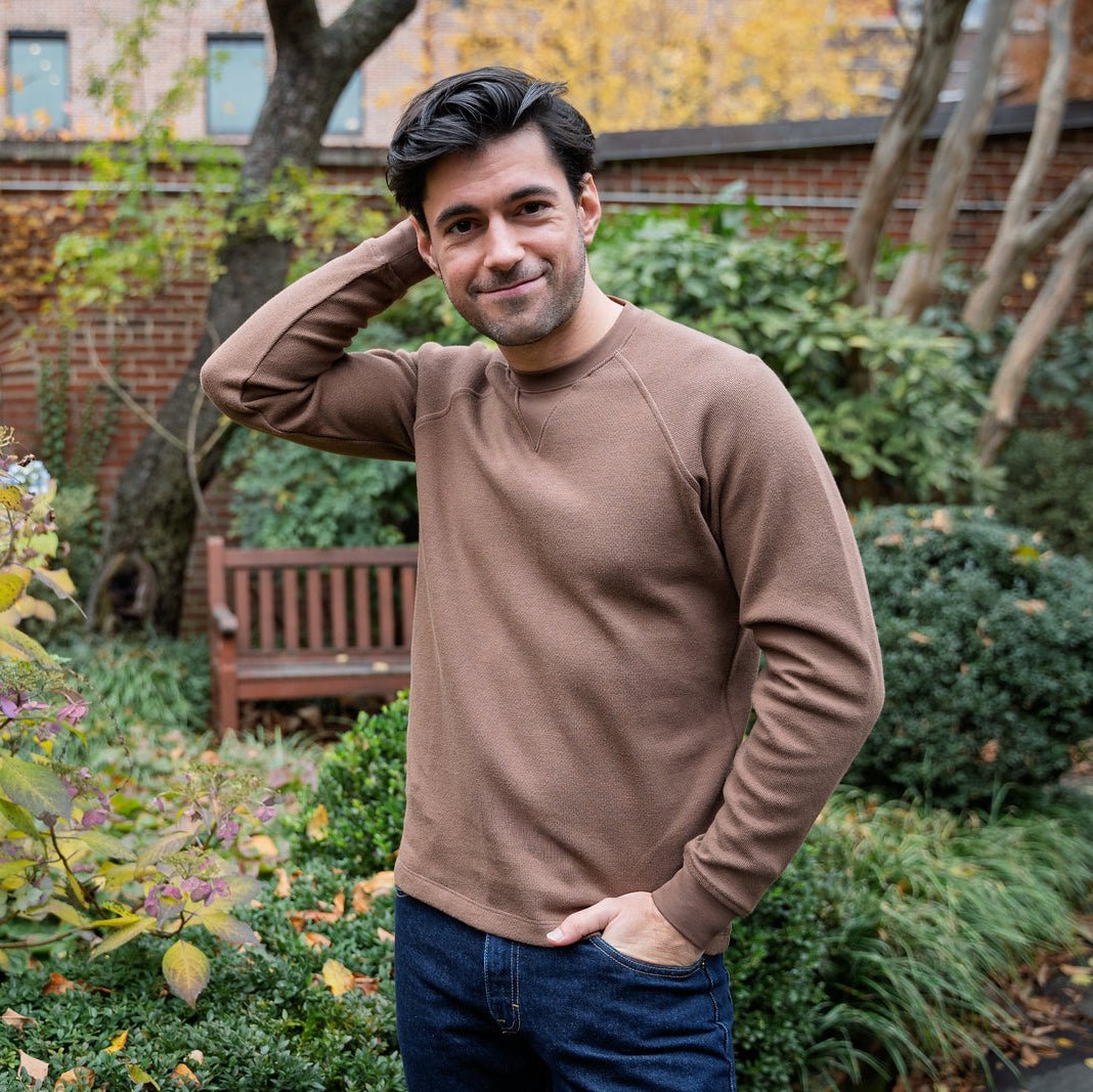 Cotton Pullovers - Brown