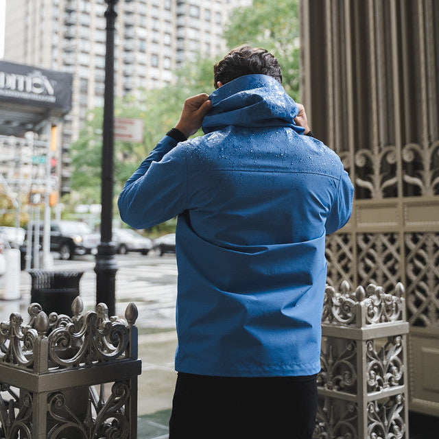 Tech Rain Jacket - Blue
