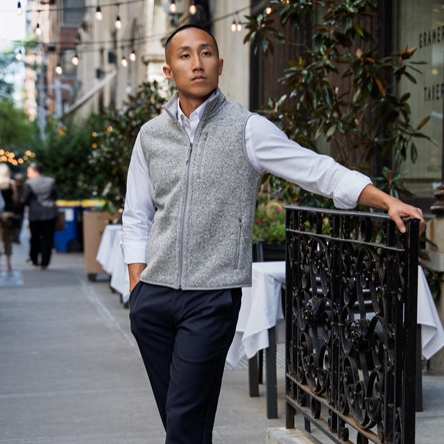 Polartec Fleece Vest - Grey