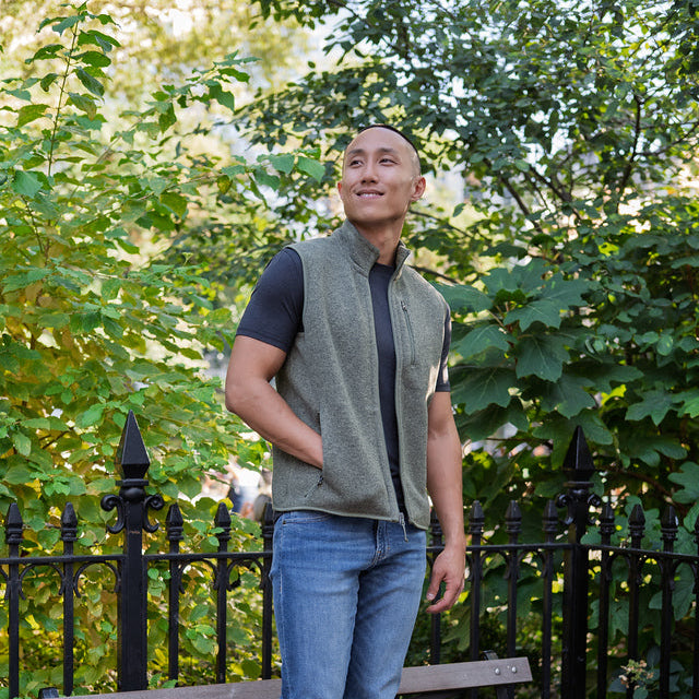 Polartec Fleece Vest - Olive