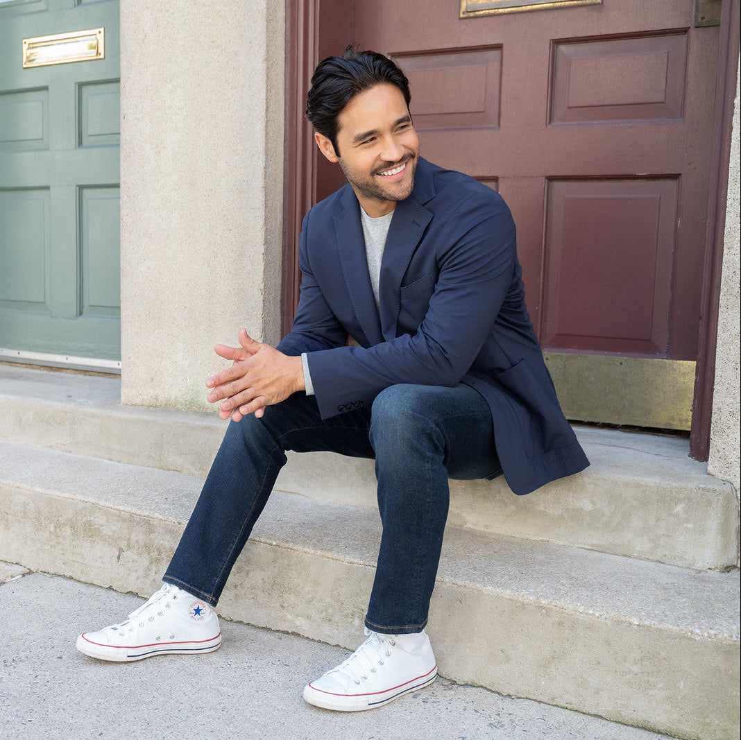 Johnny Stretch Jeans Standard Fit - Dark Wash