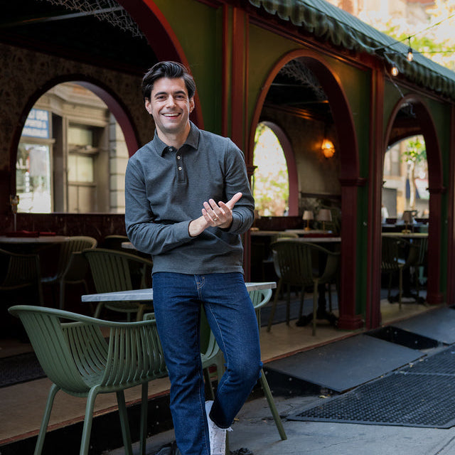 Pique Polo Shirts - Charcoal