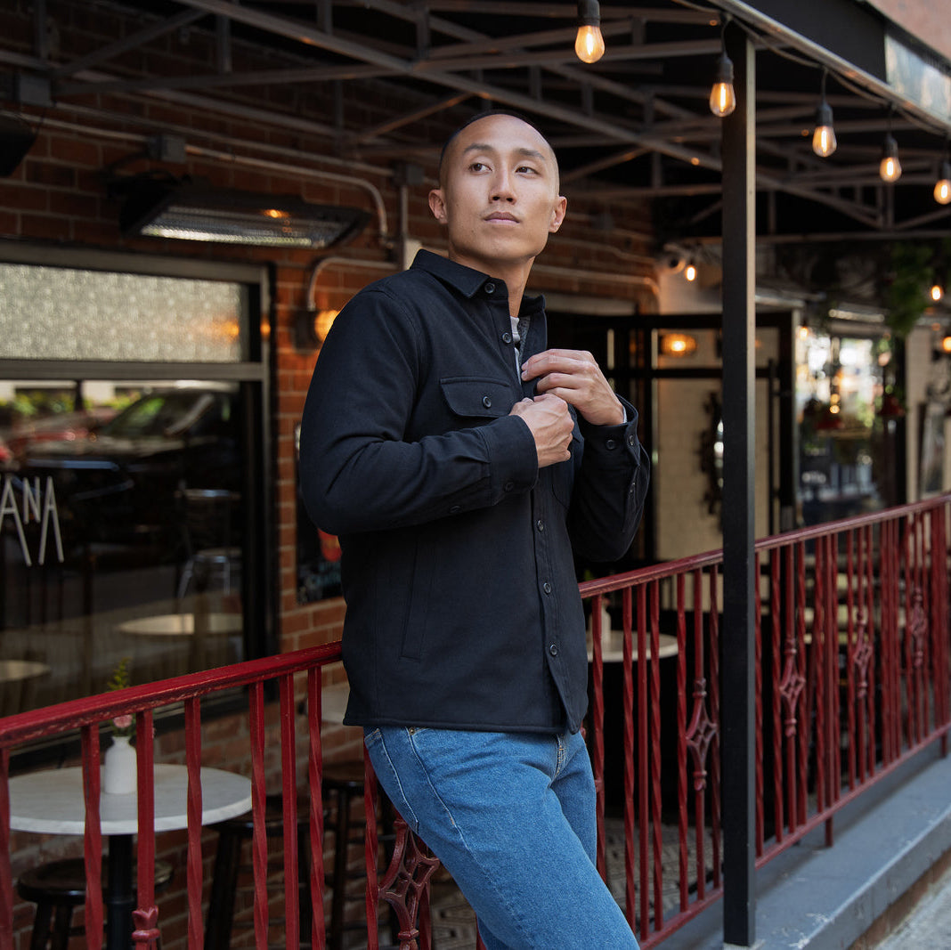 Flannel Jackets - Black