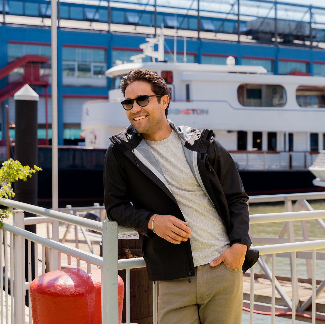 Tech Rain Jacket - Black