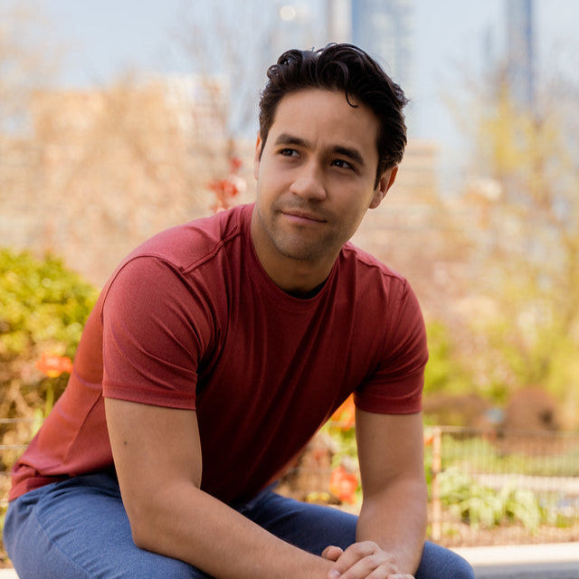 Workout Shirt - Burgundy