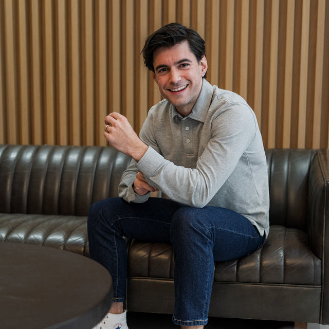 Pique Polo Shirts - Heather Grey