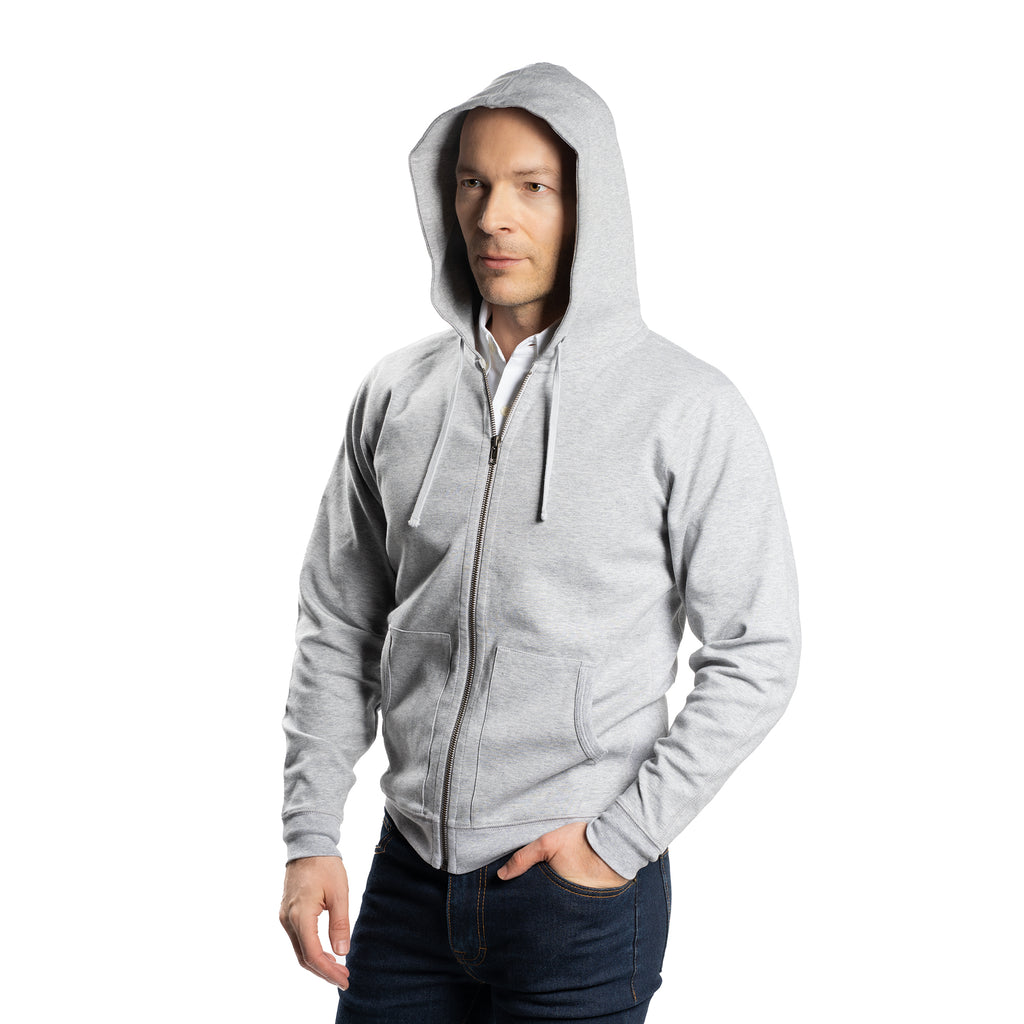 Classic Hoodie, Heather Grey | Peter Manning NYC
