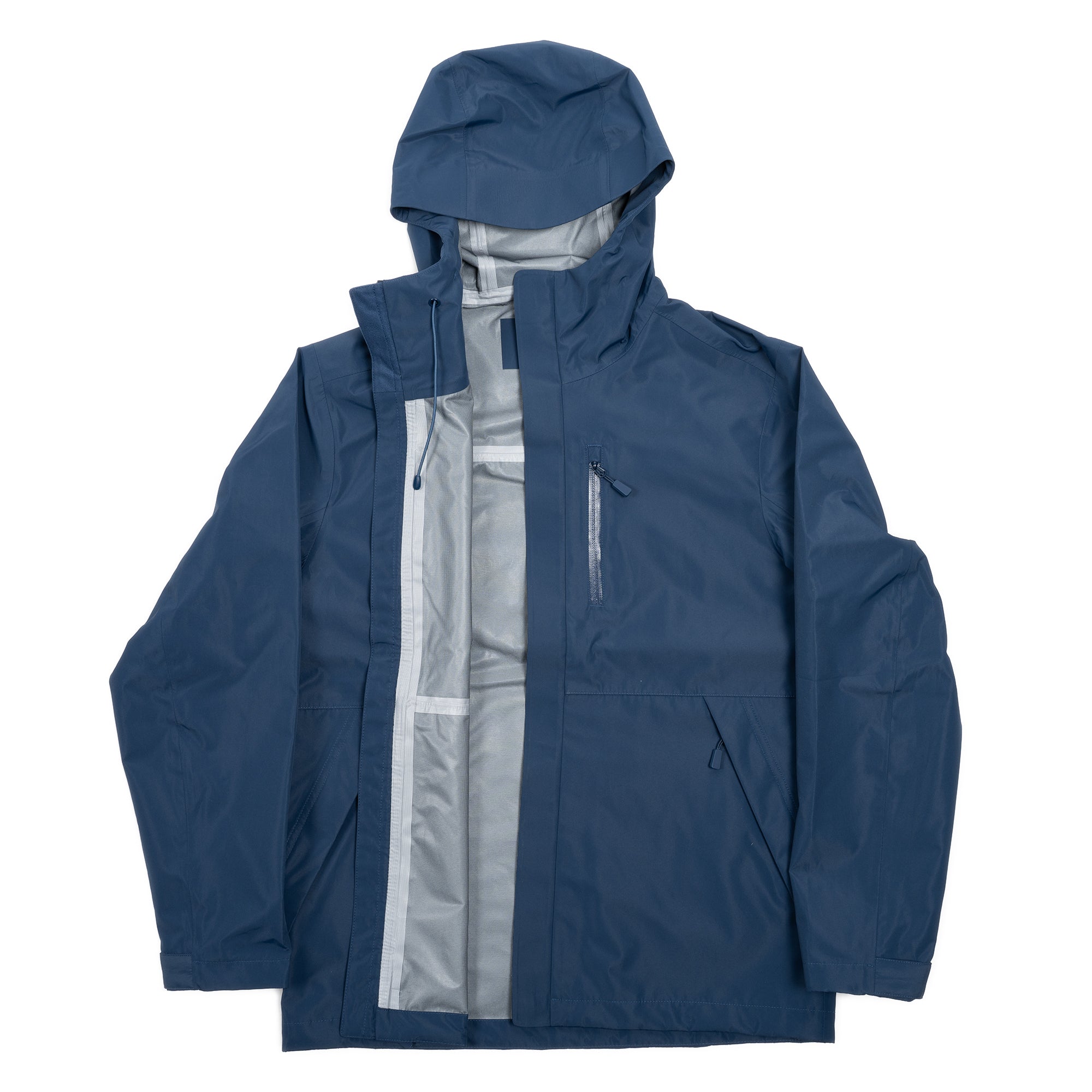 Tech Rain Jacket - Navy | Peter Manning: Quality Clothes, Proper Fit ...