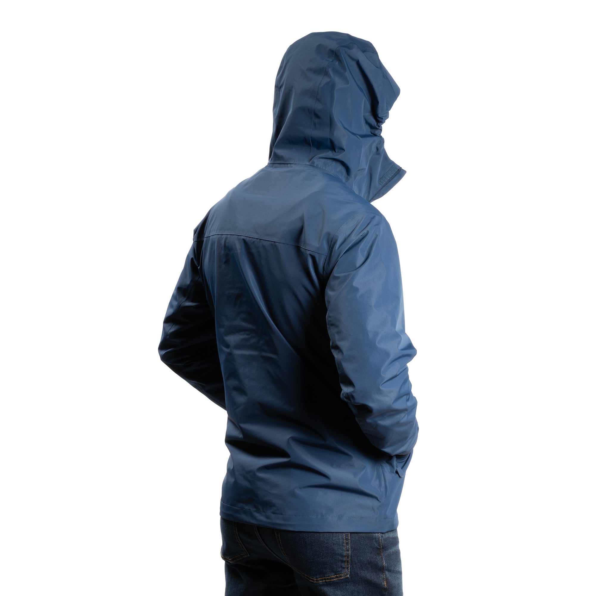 Tech Rain Jacket - Navy | Peter Manning: Quality Clothes, Proper Fit ...