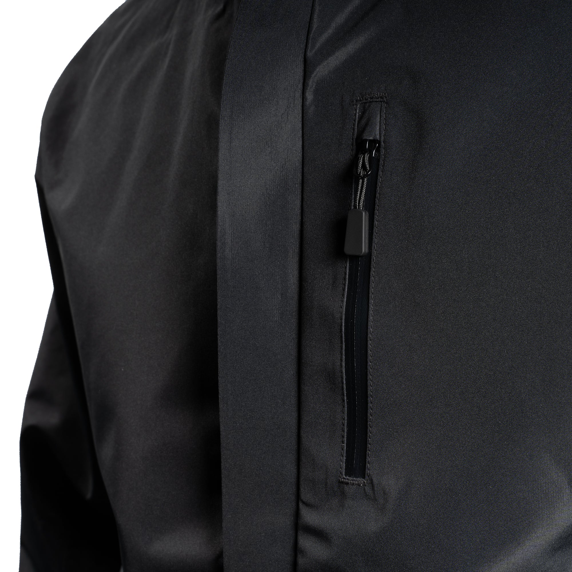 Tech Rain Jacket - Black | Peter Manning: Quality Clothes, Proper Fit ...