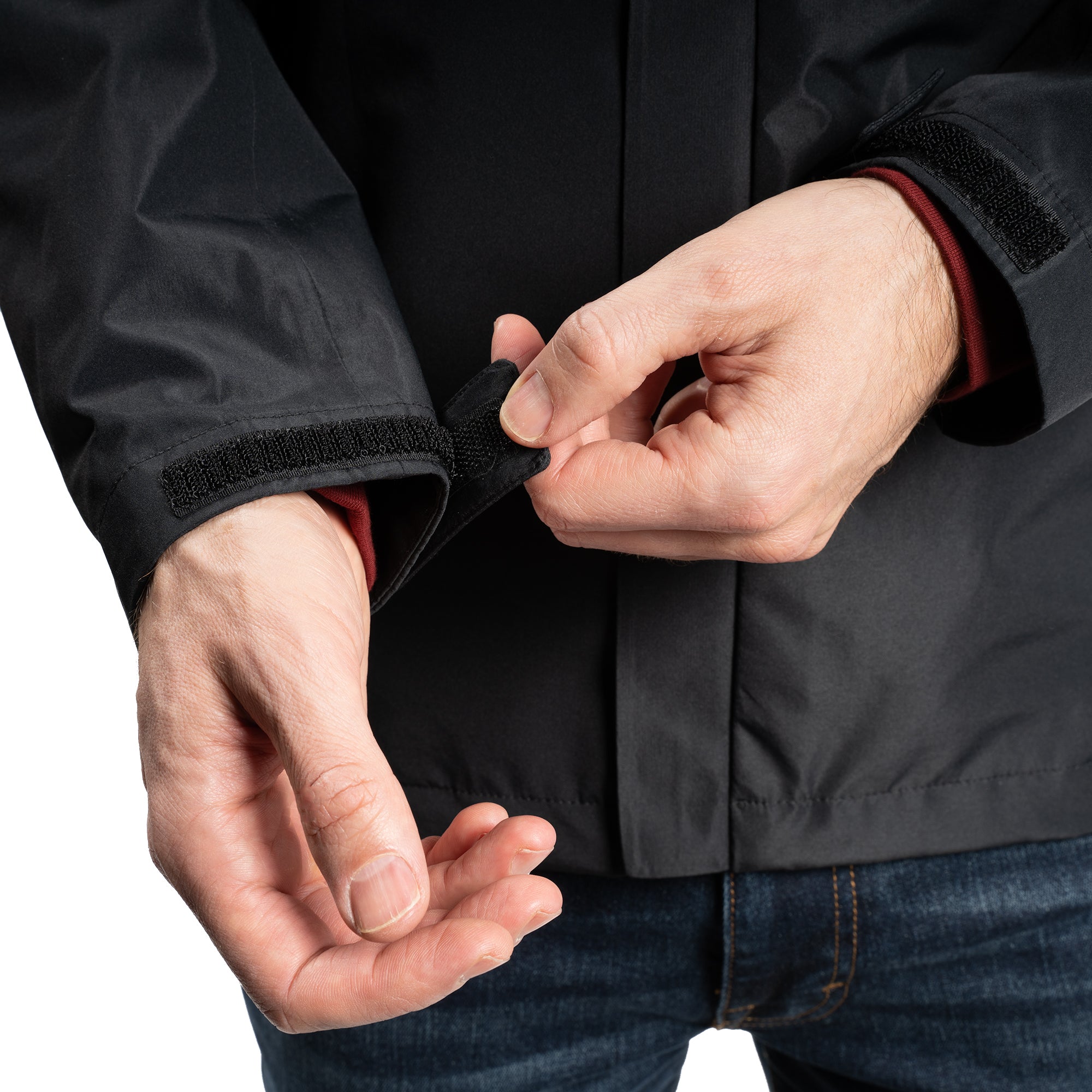 Tech Rain Jacket - Black | Peter Manning: Quality Clothes, Proper Fit ...