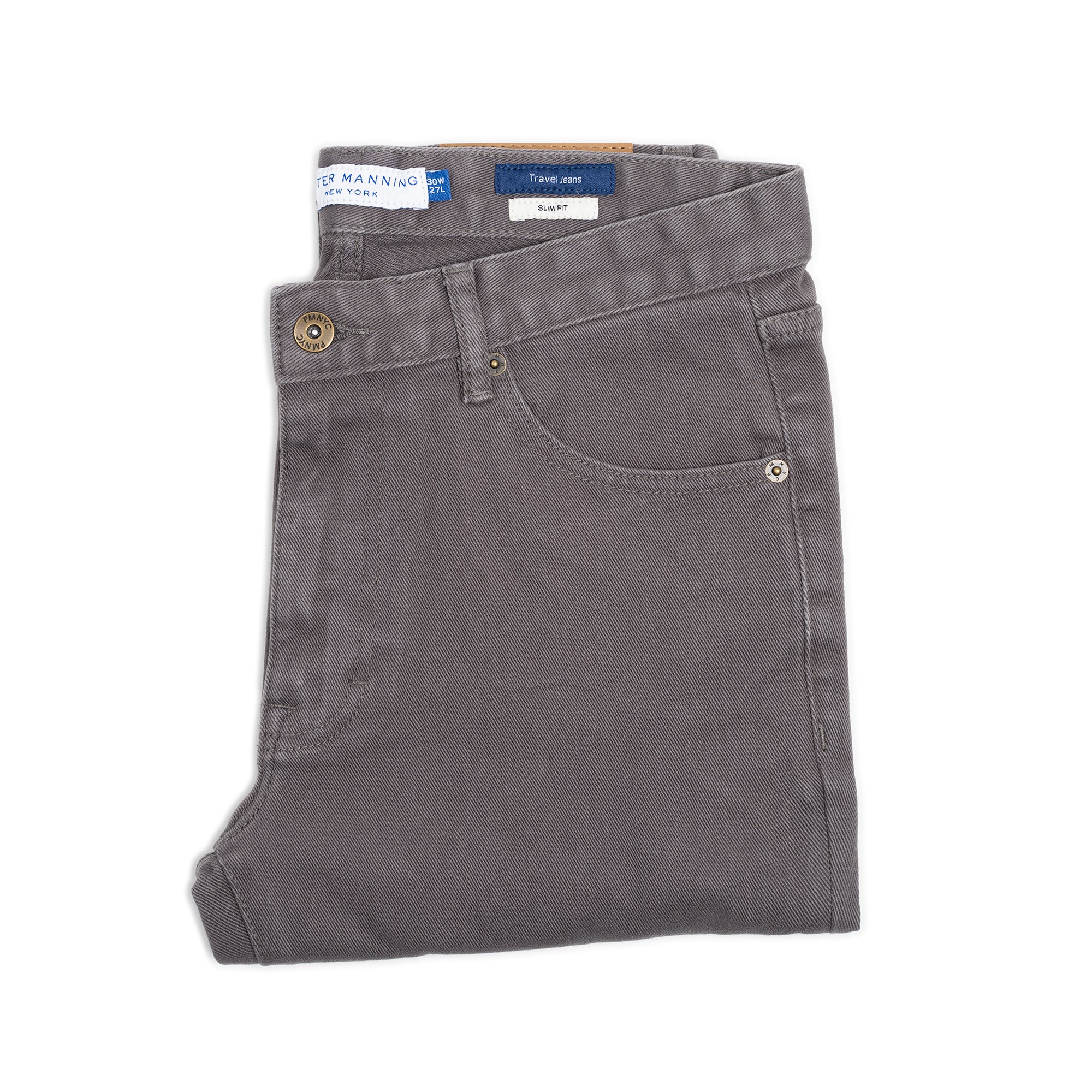 Travel Jeans Slim Fit - Dark Grey