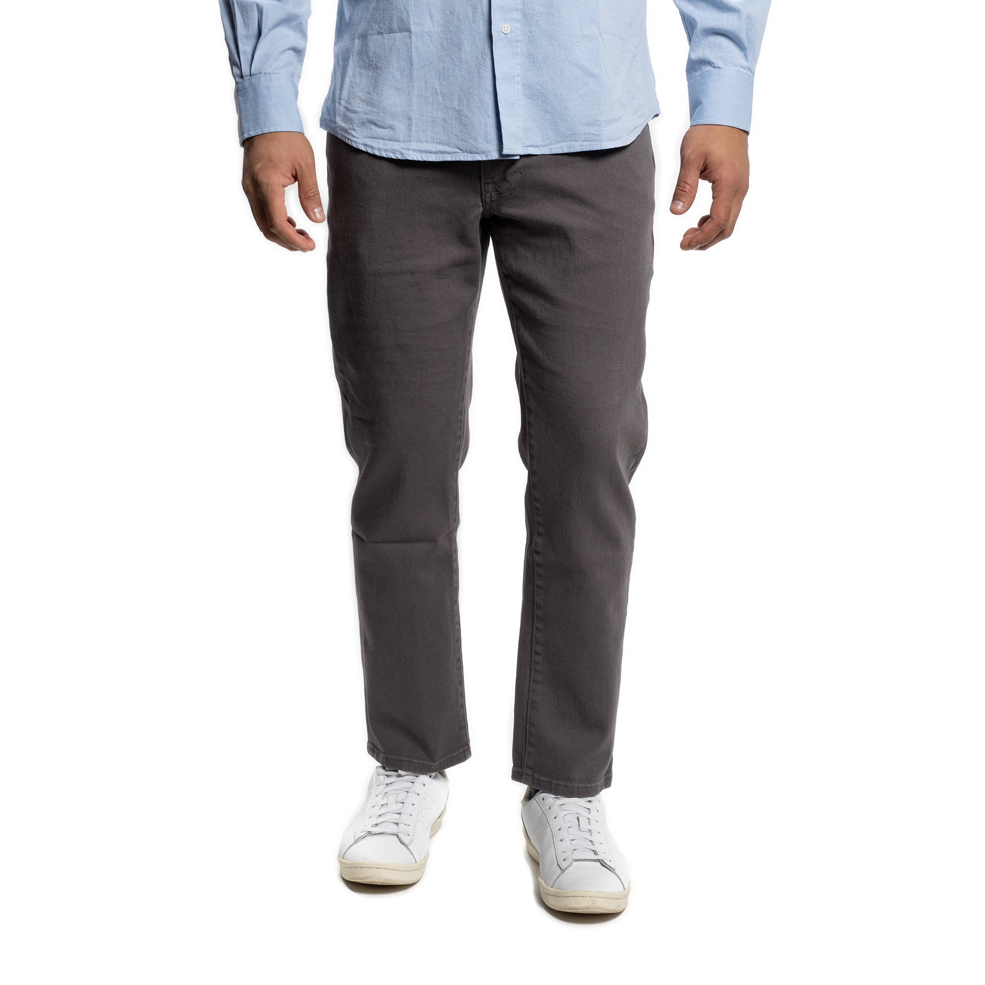 Travel Jeans Standard Fit, Dark Grey | Peter Manning NYC