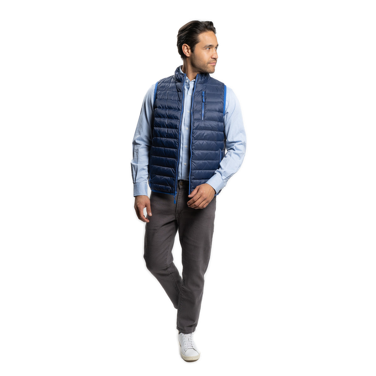 Travel Jeans Standard Fit, Dark Grey | Peter Manning NYC