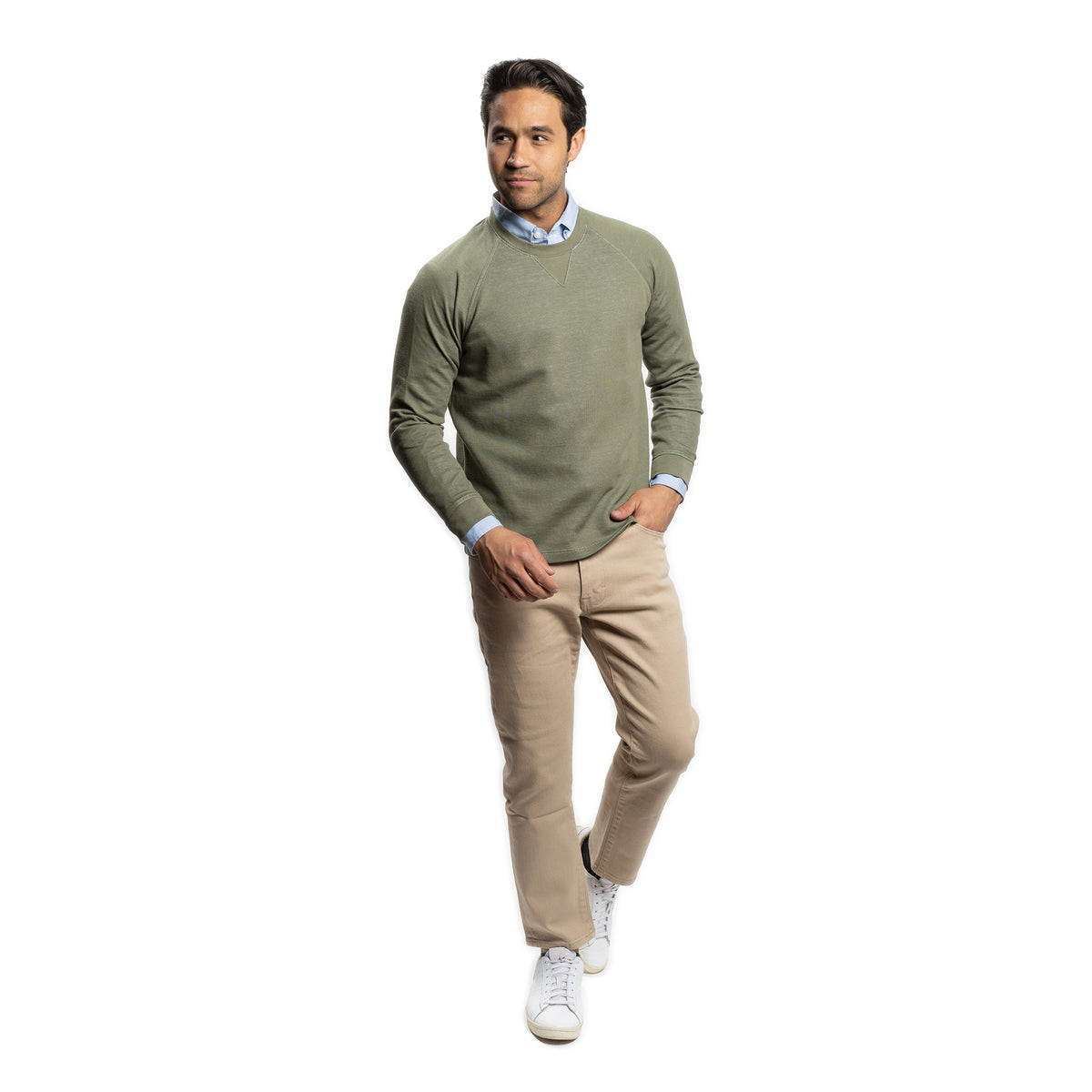 Travel Jeans Standard Fit, Tan | Peter Manning NYC