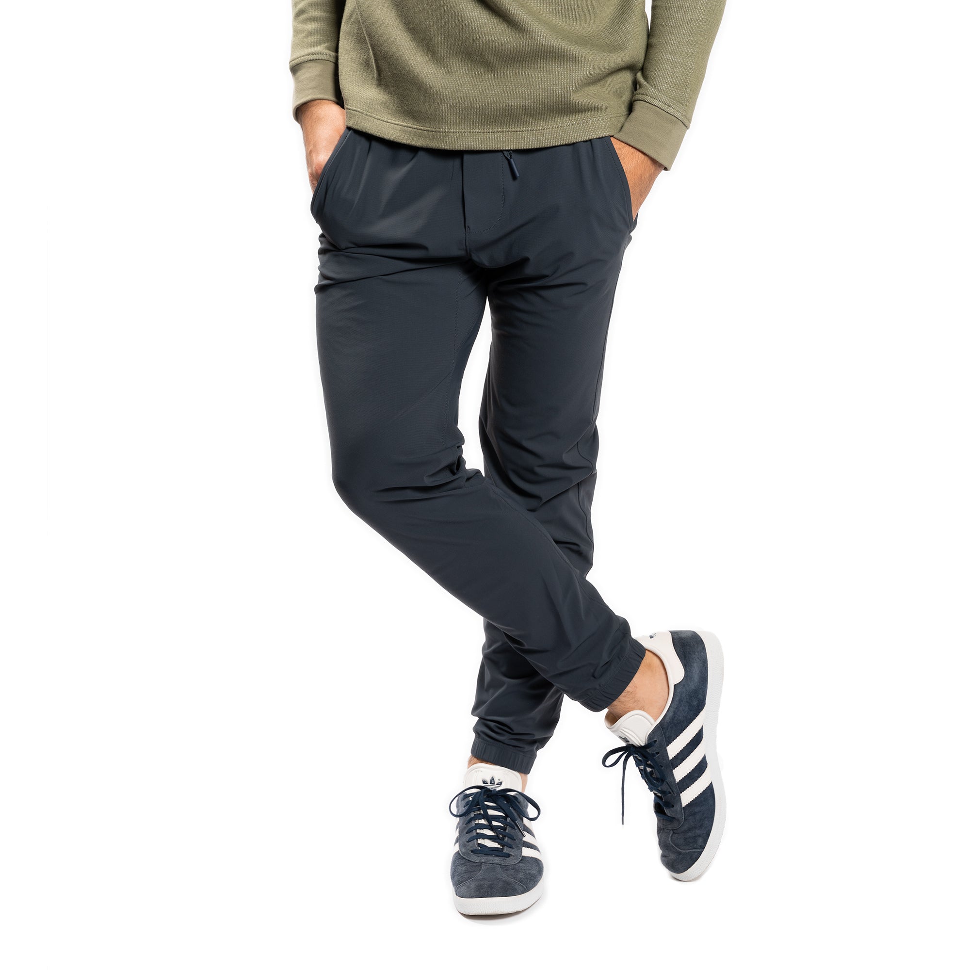 Workout Jogger, Navy | Peter Manning NYC