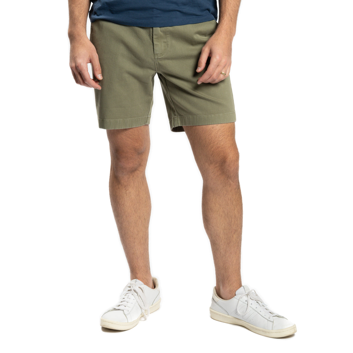 Stretch Chino Shorts - Olive | Peter Manning NYC: Fits For The Not So ...