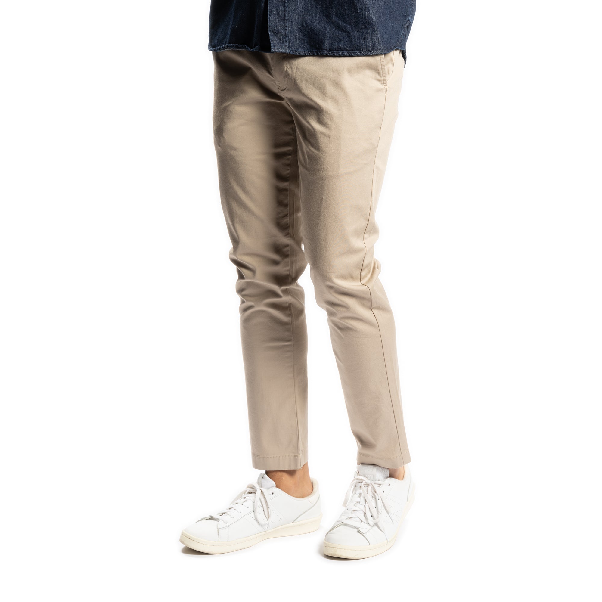 Lightweight Stretch Chinos Slim Fit, Khaki Peter Manning NYC