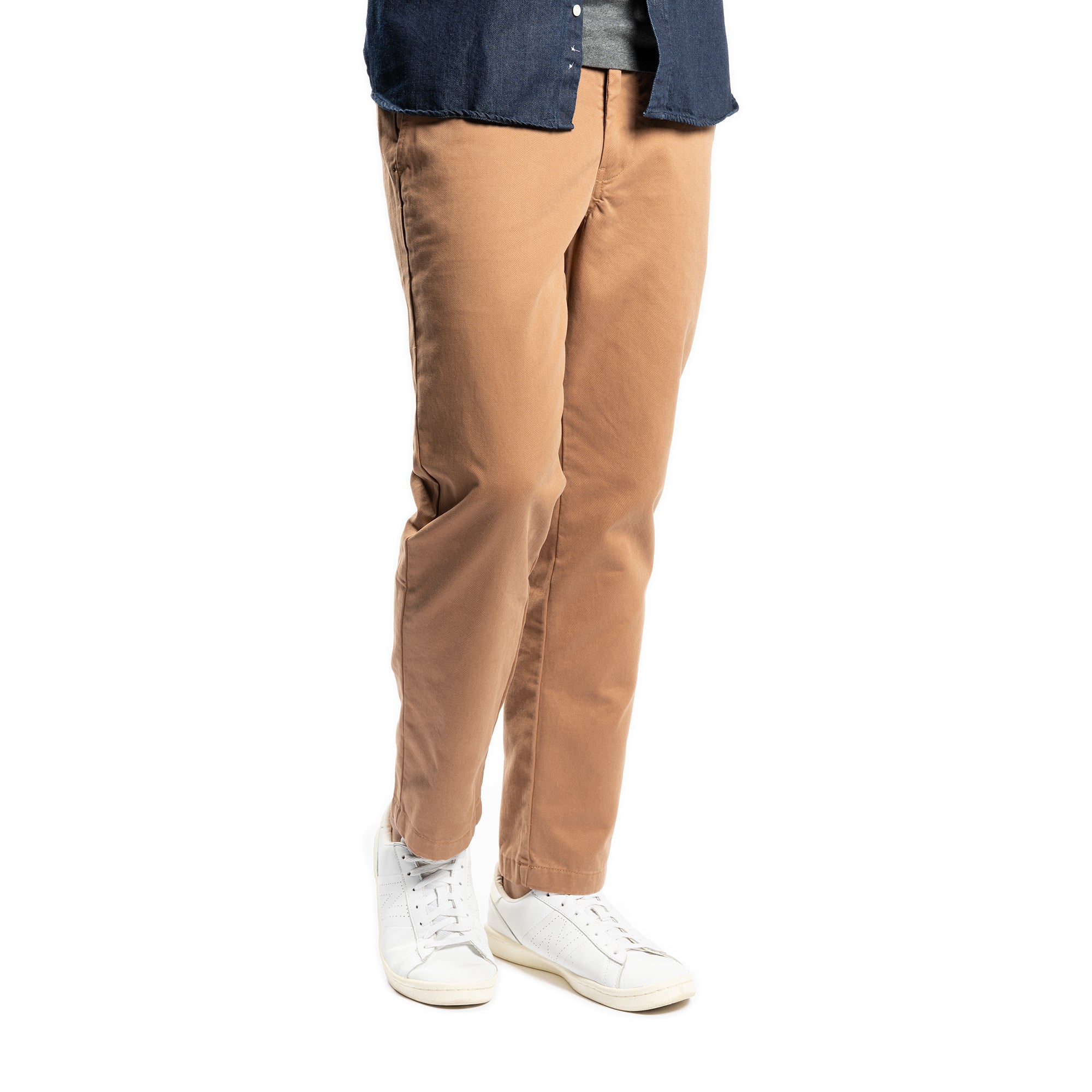 Standard Fit Chinos - Tobacco