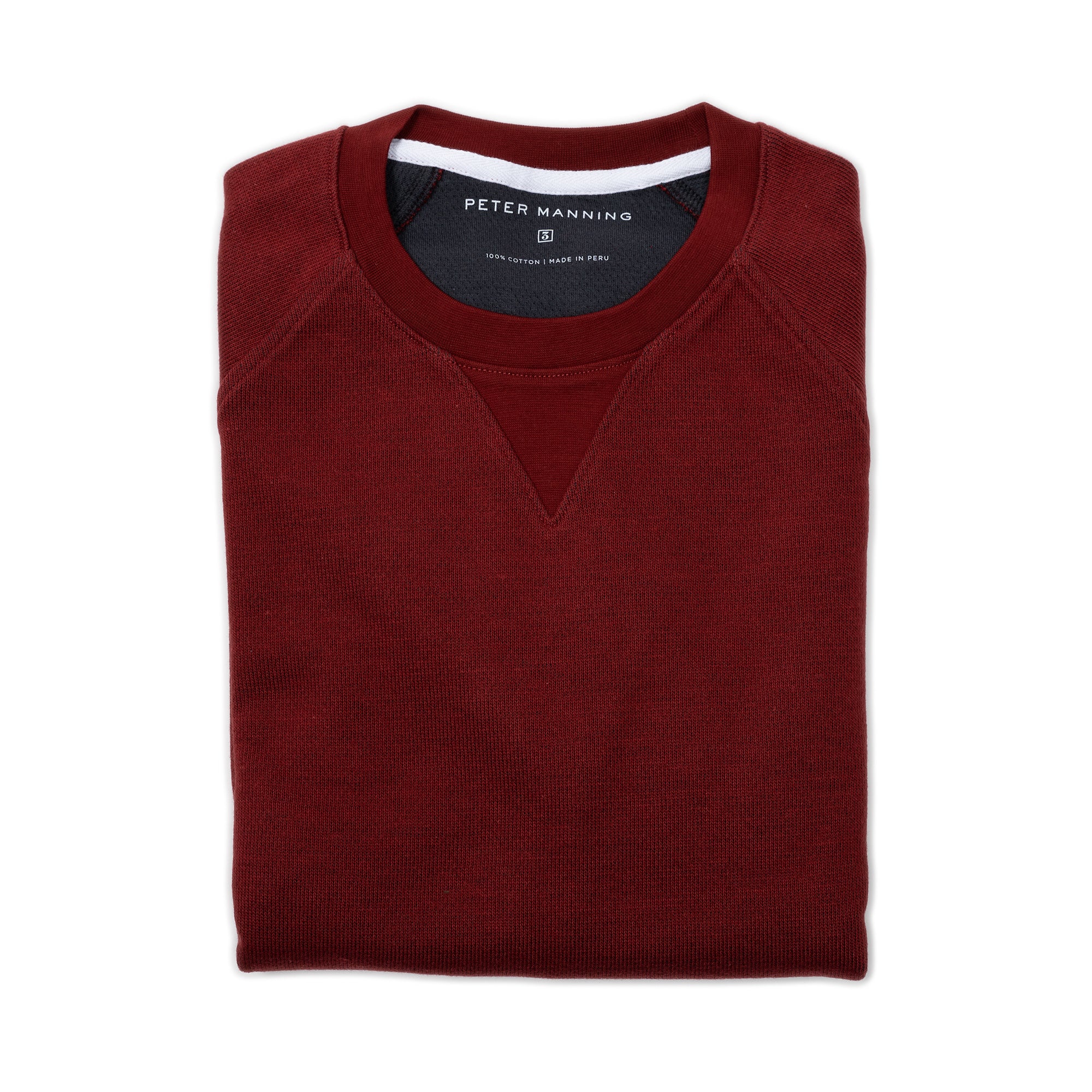 Cotton Pullovers - Burgundy