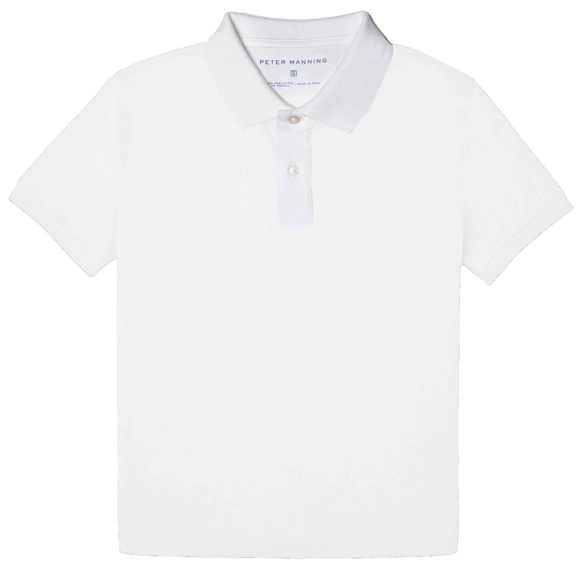 James Polo Shirt - White