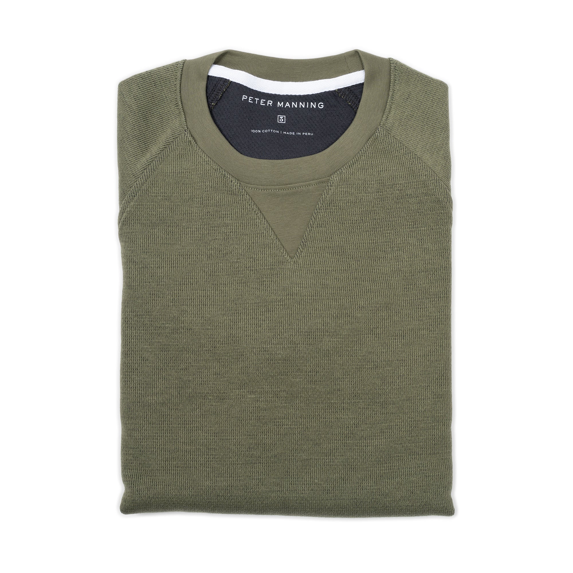 Cotton Pullovers, Olive
