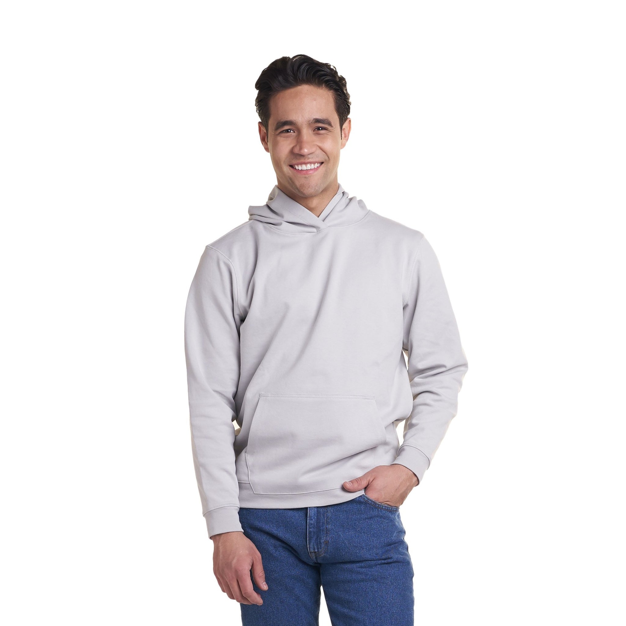 Pullover Hoodie - Washed Grey