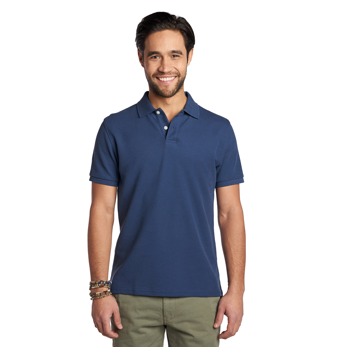 Navy Polo Shirt for Short Men – Peter Manning New York