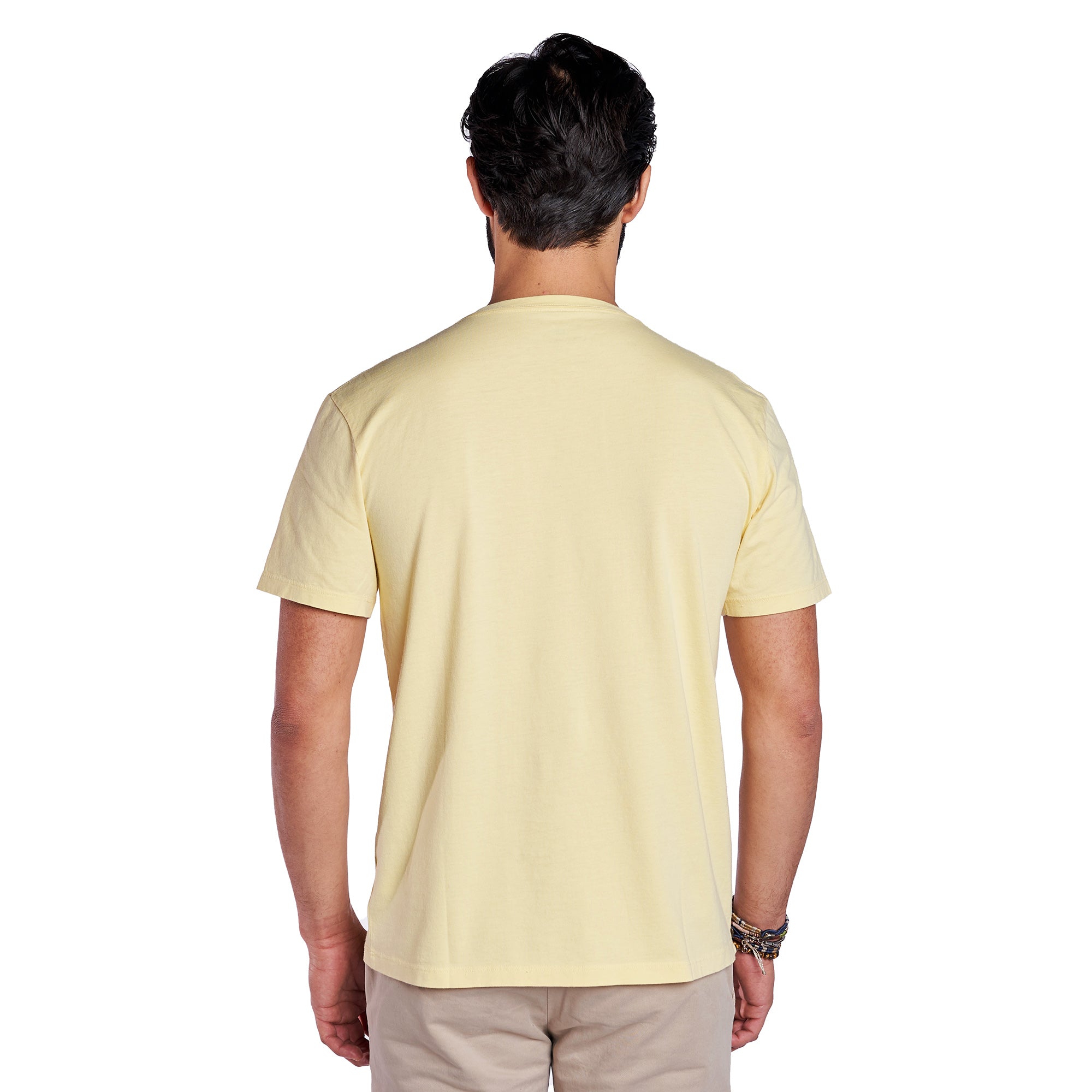 Vintage Crew T-Shirt - Pale Yellow
