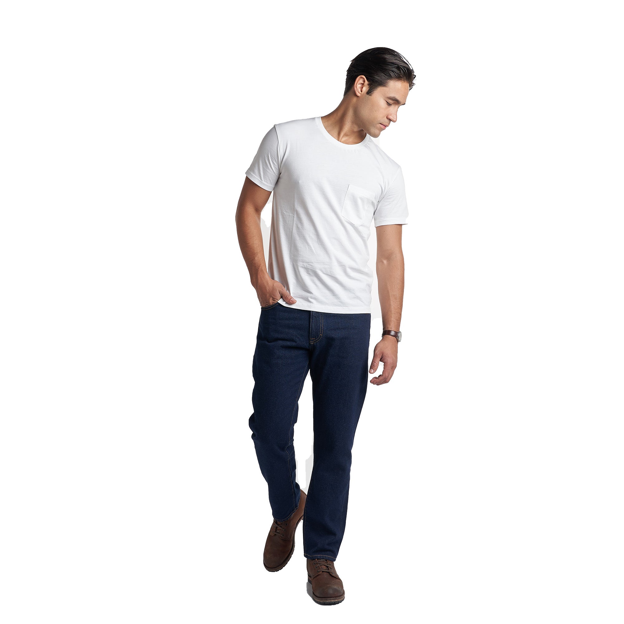 PMNYC Jeans Standard Fit - Dark Indigo Wash