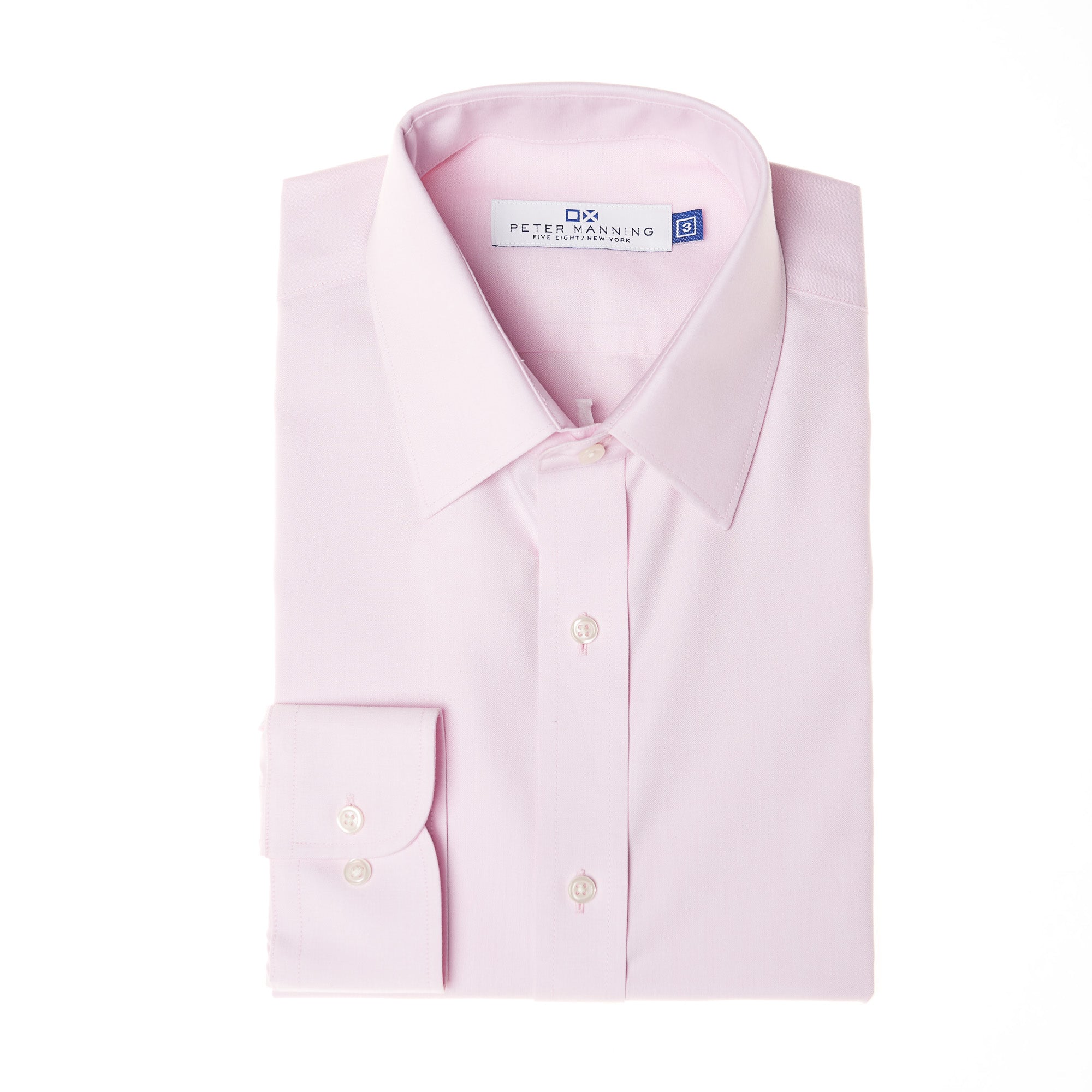 Mini Oxford Lt Pink Non Iron Solid Custom Monogrammed Dress Shirt High  Count Fabric(#cc56) at  Men's Clothing store