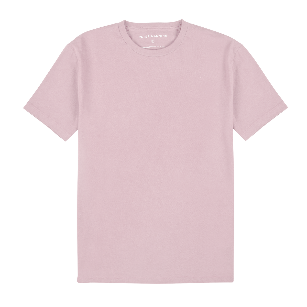 Vintage Crew T-Shirt, Pale Pink | Peter Manning NYC